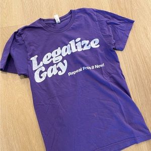 Legalize Gay American Apparel vintage tee